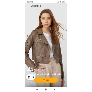 Áo da Stradivarius XS
