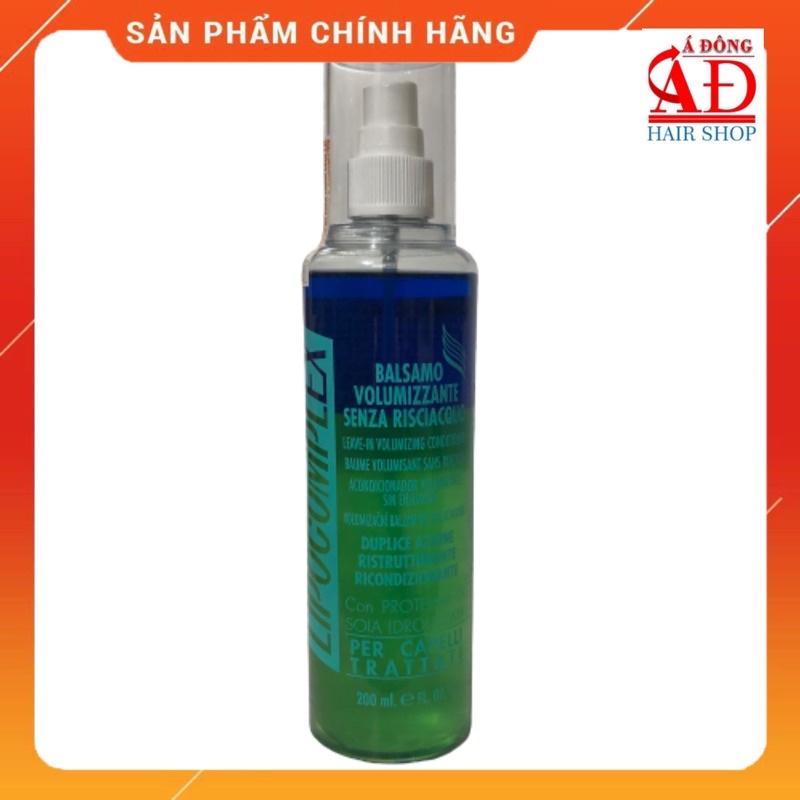 [Chính hãng] [Siêu rẻ] Xịt dưỡng tóc 2 thành phần Bes Lipocomplex siêu mềm mượt 200ml (ITALY)