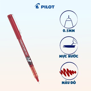 Bút Pilot mực nước Hi-Techpoint V5 tip ngòi 0.5mm – Bút Mực Nước Ngòi 0.5mm Viết Êm, Chính Hãng