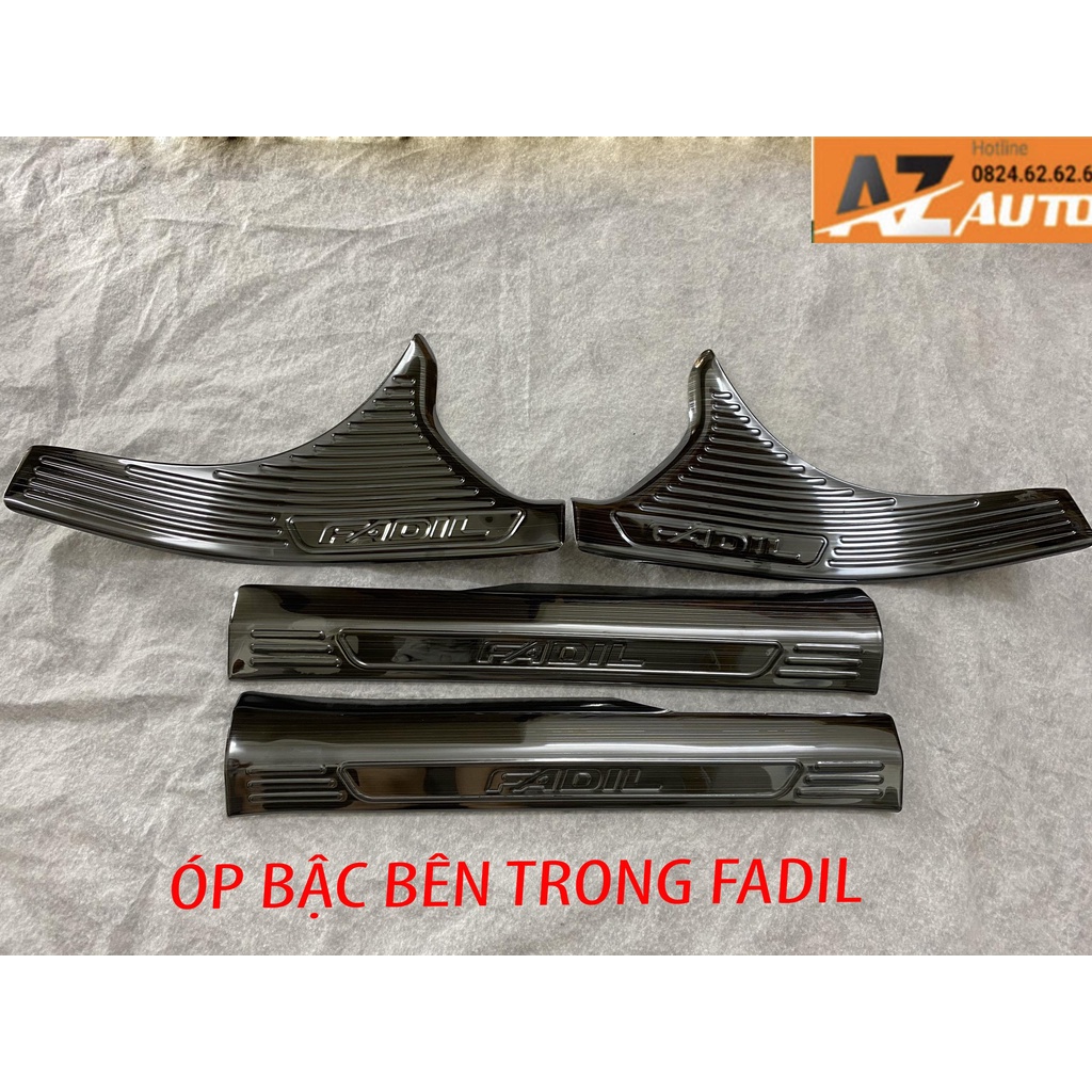 Ốp Bậc Cửa, Nẹp bước chân Trong Ngoài Xe VinFast Fadil Titan Cao Cấp Nhất Thị Trường