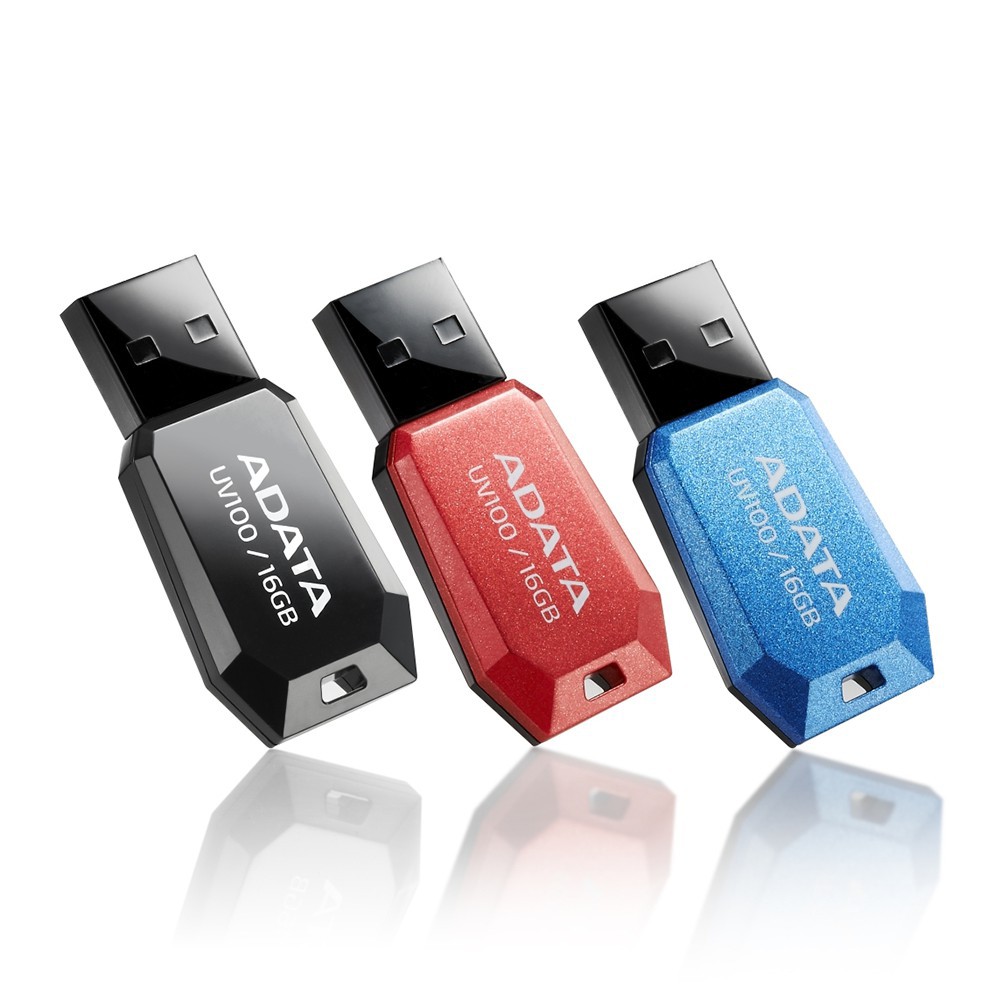 USB 16Gb ADATA UV100 (Xanh) - Chính hãng