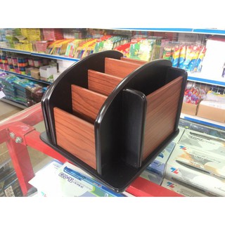 🌹khay cắm bút gỗ hx-7005 xoay 360° lịch sự,trang nhã ,tiện dụng