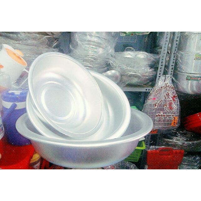 Bộ 3 thau nhôm lớn cao cấp