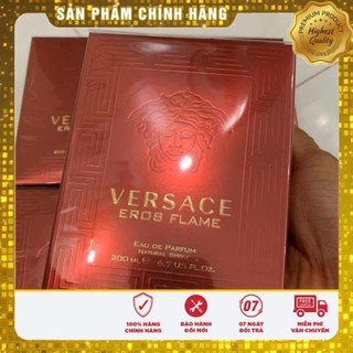 Nước hoa versace eros flame edp 200ml full seal (như hình tự chụp)