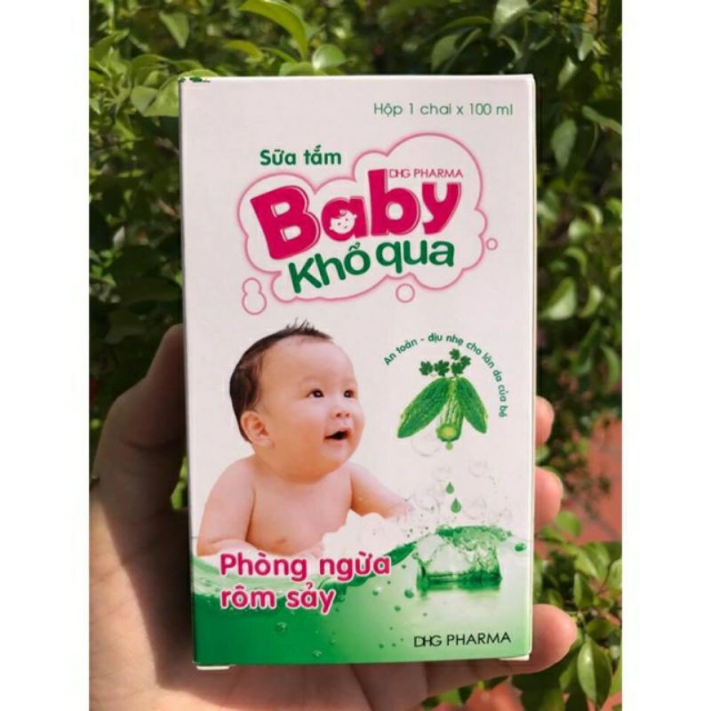 Sữa Tắm Trị Rôm Sảy Trẻ Em BABY KHỔ QUA