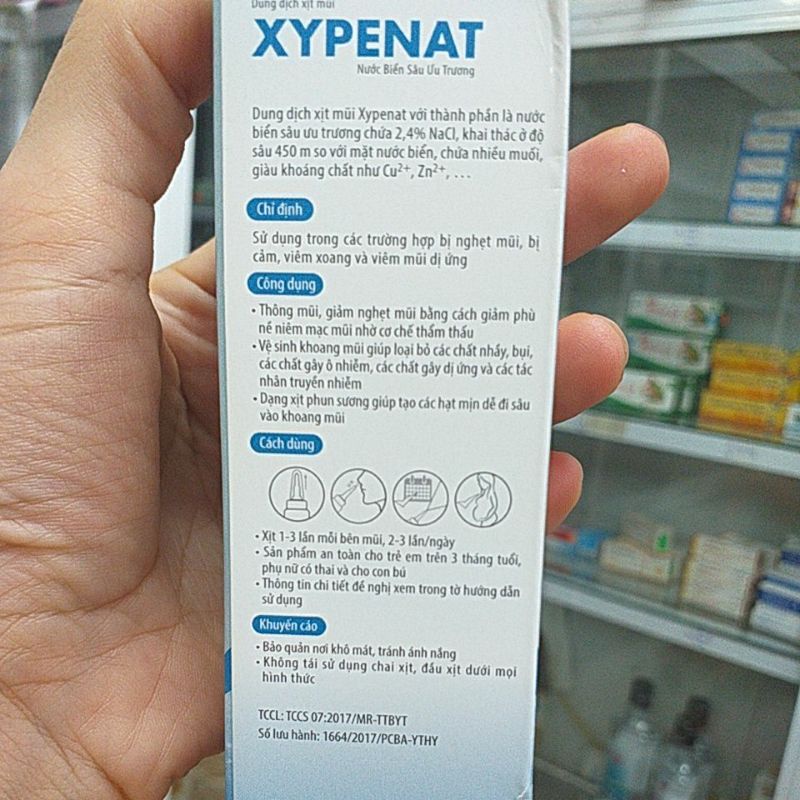 Dung dịch xịt mũi Xypenat 30ml