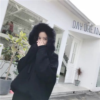 áo hoodie mũ lông Quảng Châu order mã 457