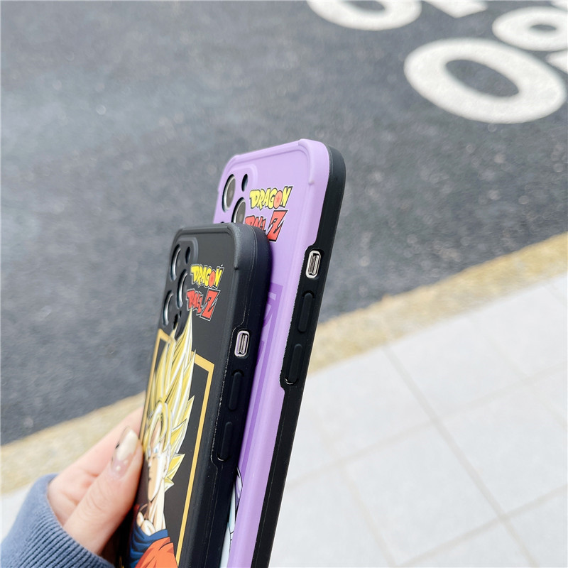 Ốp Lưng Tpu Mềm Họa Tiết Hoạt Hình Dragon Ball Cho Iphone 12 11 Pro Max 6 6s 7 8 Plus Iphone X Xs Max Xr Se 2020