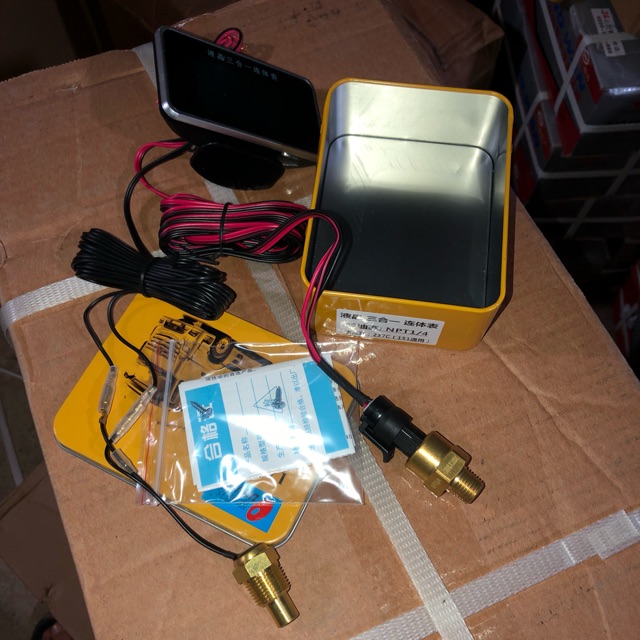 Sản phẩm gia đình làm: bộ đồng hồ báo nhiệt điện tử hàng rin chạy điện 9v 12v 24v đến 36v