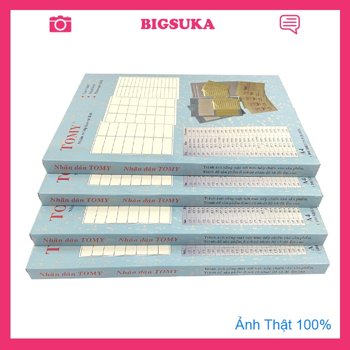 Giấy Decal A4 Tommy 100 Tờ đủ các mã BIGSUKA