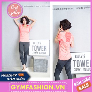 áo tập thể thao thời trang hàn quốc tập gym yoga , aerobic cực kỳ thoáng mát -gymfashion.vn
