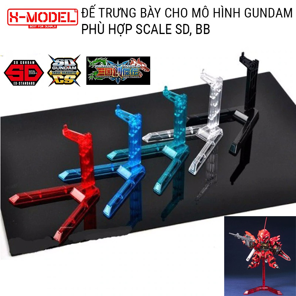 Đế trưng bày đồ chơi mô hình Gundam X