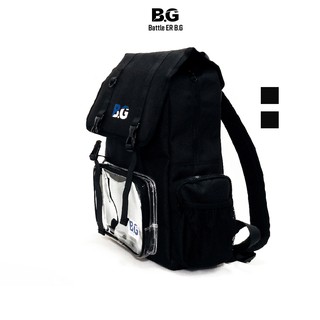 Balo đi học BATTLE ER B.G mẫu x001 Black Unisex Streetwear Backpack