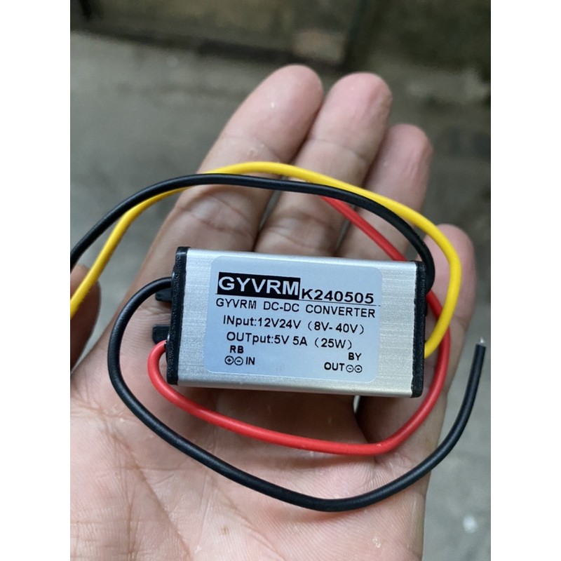 Bộ chuyển đồi nguồn điện DC 12V xuống điện DC5V