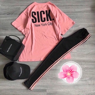 Set thể thao viền sọc