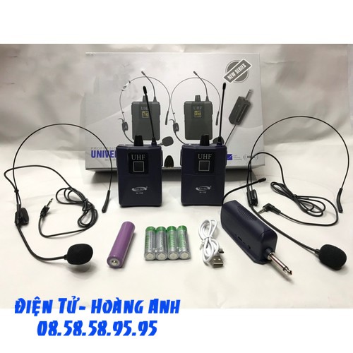 Mic đa năng không dây SHENGFU W15 - 15A - 15E - 15D là dòng mic cao cấp của hãng shengfu Hàng chĩnh hãng 100%