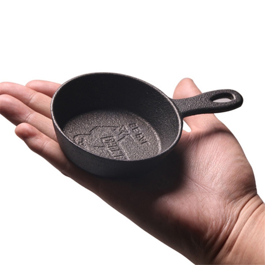 Chảo Gang Mini 3.5 Inch Chất Lượng Cao Tiện Lợi Dễ Sử Dụng