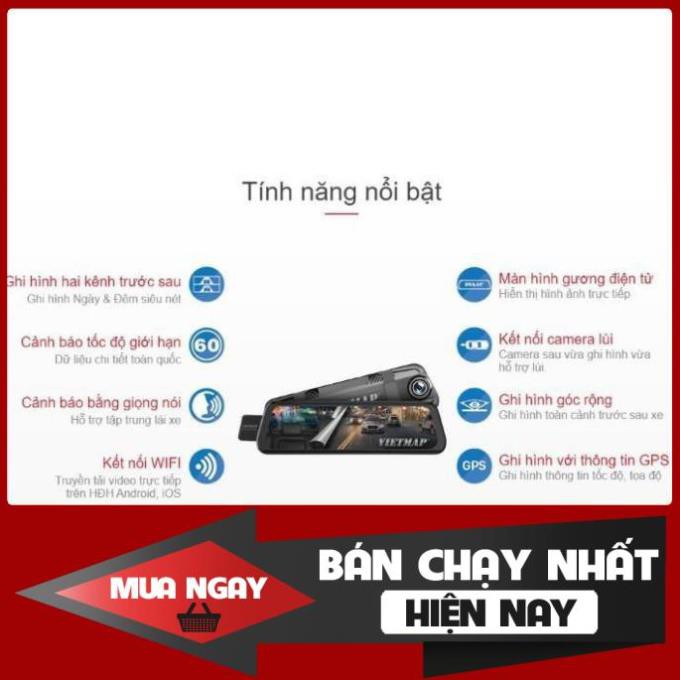 CAMERA HÀNH TRÌNH VIETMAP G39 MÀN HÌNH GƯƠNG ĐIỆN TỬ THÔNG MINH - Chính hãng | BigBuy360 - bigbuy360.vn