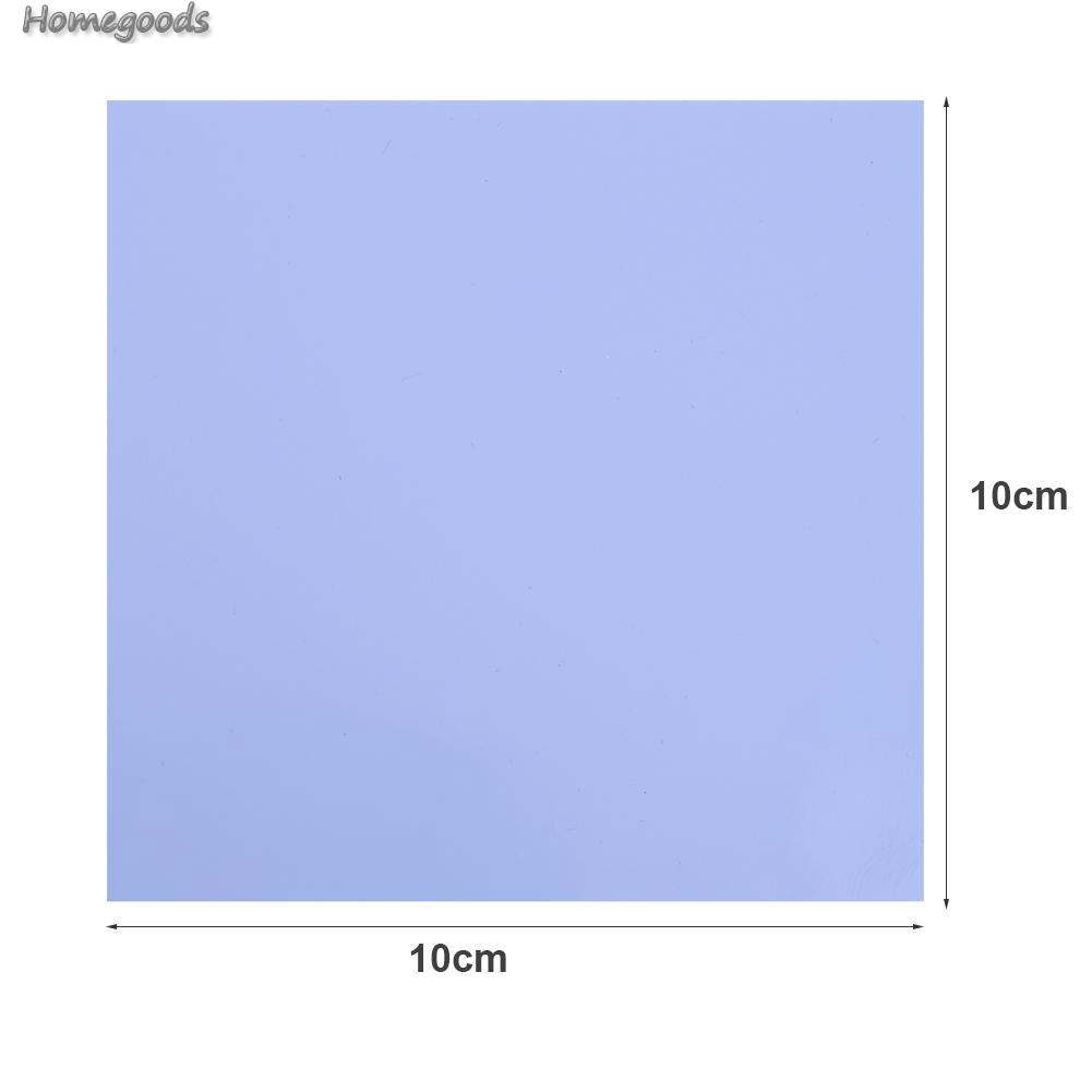 Tấm tản nhiệt chất liệu silicon cho CPU máy tính chip đồ họa 100x100mm 0,5mm