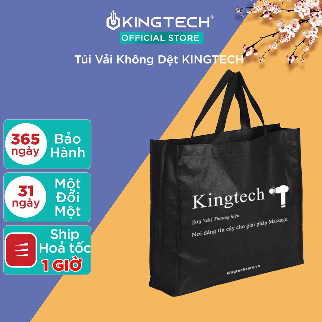 Túi Đựng Quà Tặng Chất Liệu Vải Dệt Cao Cấp Có Quai Xách Sang Trọng - Chính Hãng KingTech