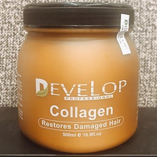 Hấp Dầu DEVELOP Collagen (Chuyên phục hồi tóc khô sơ chẻ ngọn đặt biệt giữ màu nhuộm)