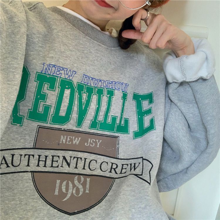 Áo len dài tay giả hai lớp phong cách Hàn Quốc trẻ trung thanh lịch dành cho nữ