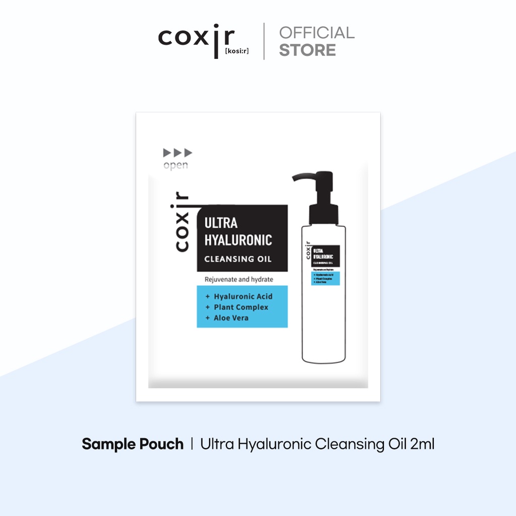 Dầu tẩy trang COXIR hyaluronic acid chuyên dụng 2ml