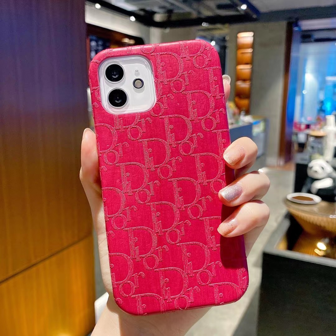 Dior Ốp Điện Thoại Da Họa Tiết Dập Nổi Cổ Điển Cho Oppor9S R11S Plus R17Pro F11 A9 2020 A5 A3S | BigBuy360 - bigbuy360.vn