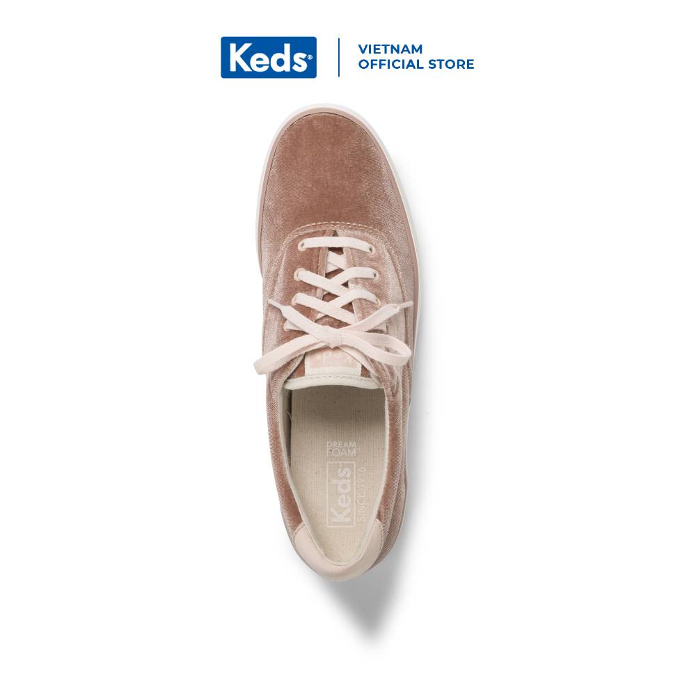 Giày Keds Nữ - Rise Velvet Lt Pink - KD059995