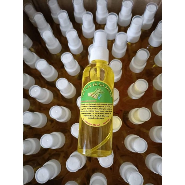 150ml Chai Xịt Phòng Tinh Dầu Xả Chanh xua đuổi muỗi.dán .kiến