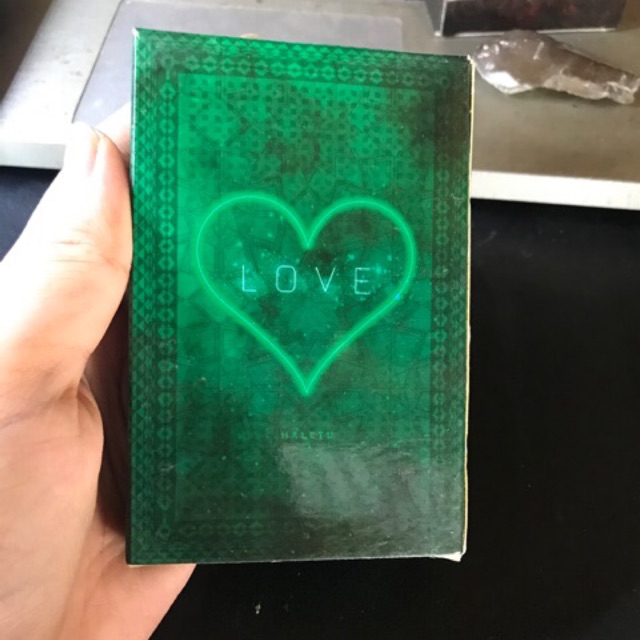 Bộ thẻ thông điệp Haletu Green Love
