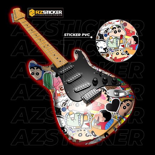 Sticker Shin Cậu Bé Bút Chì Chống Nước Chống Phai Màu | STK11 | Hình Dán Sticker Dán Mũ Bảo Hiểm Laptop Điện Thoại Sổ