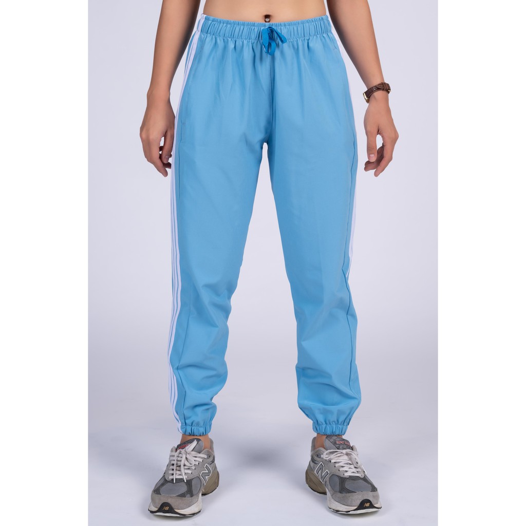 Quần Jogger Thể Thao 3 Sọc Nữ Tập Gym, Yoga, Aerobic CH020