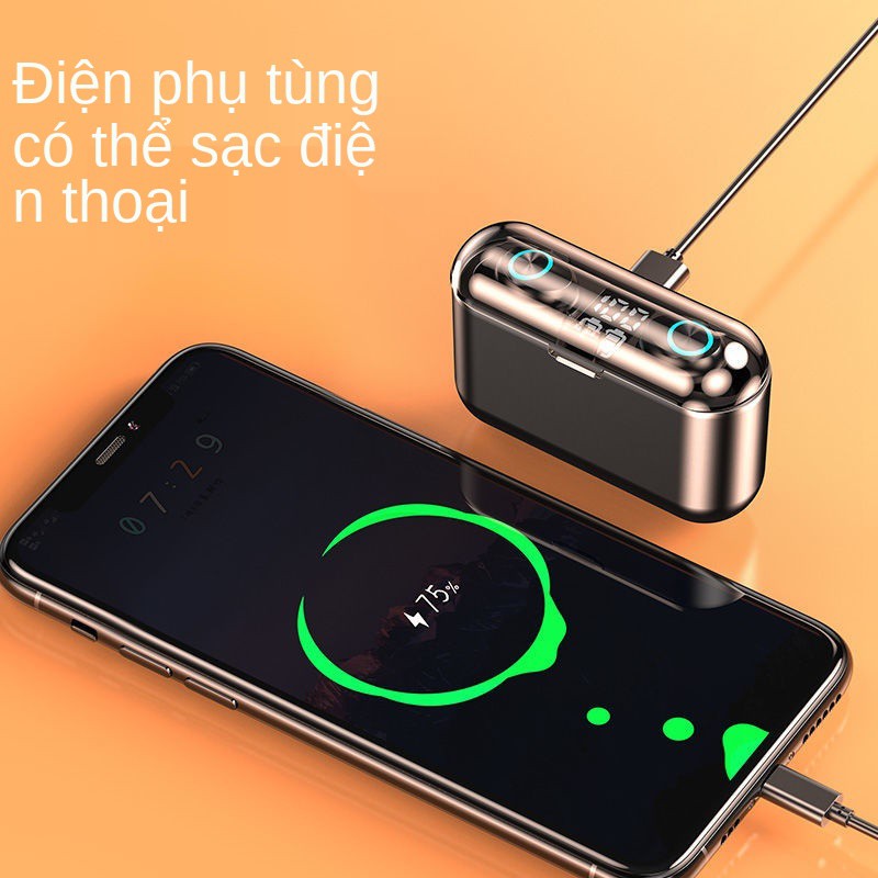 Không Dây5.2Tai Nghe Bluetooth Hai Tai Mini Vào Tai Nghe Nhét Tai Cho Điện Thoại, Máy Tính Đa Năng