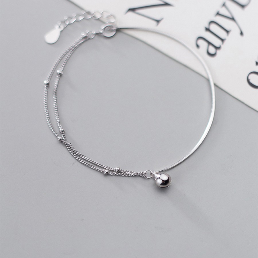 Vòng Tay Nữ Bạc ITALY S925 Màu Trắng Bạc Cao Cấp L2494 Bảo Ngọc Jewelry | BigBuy360 - bigbuy360.vn