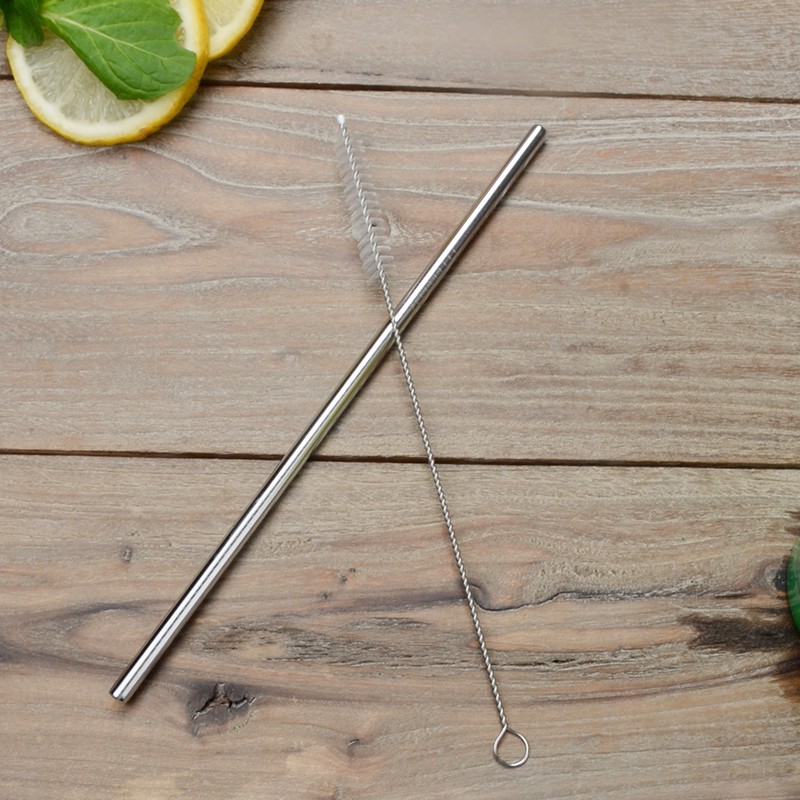 Ống hút inox thẳng 304, an toàn vệ sinh
