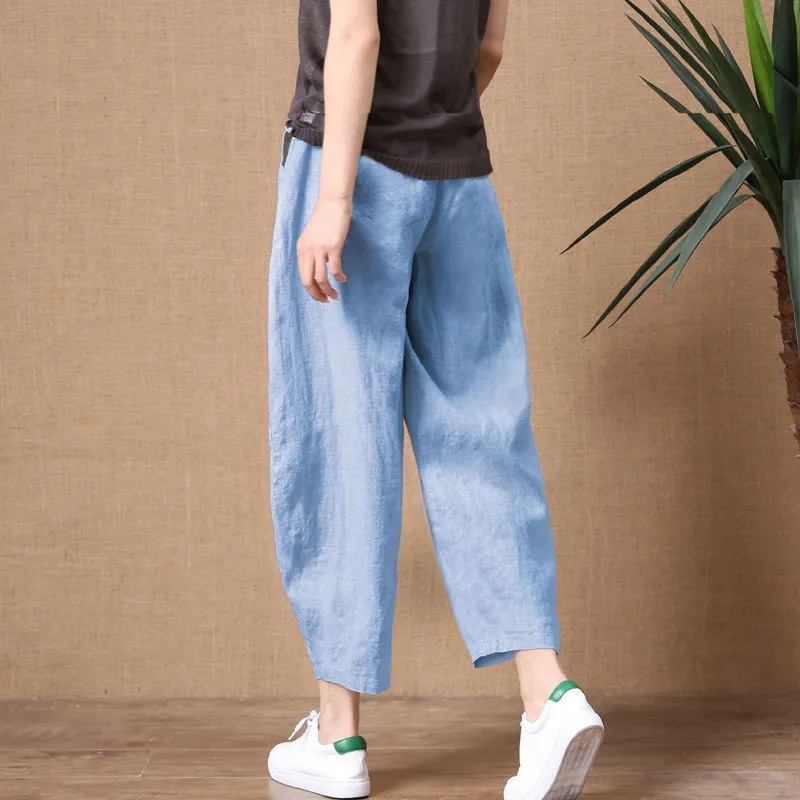 Quần Ống Rộng Plus Size Cho Nữ C9400