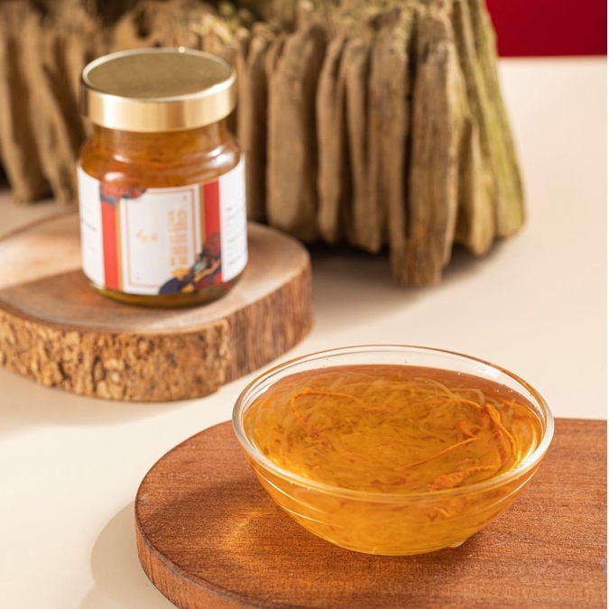 [Yến sào Hoàng gia] Set 6 hũ yến chưng đông trùng hạ thảo _ Hộp 70ml