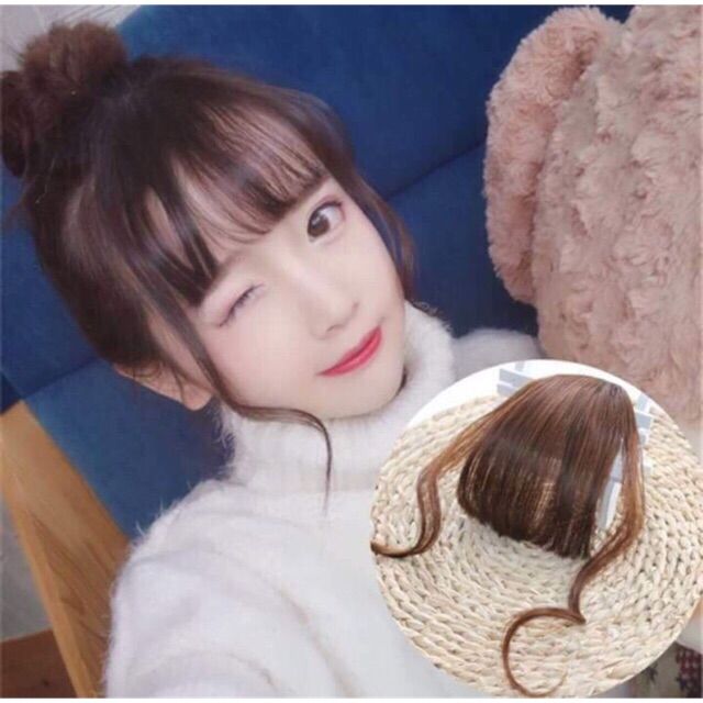 Tóc mái giả❤FREESHIP❤ MÁI THƯA BÁT XOĂN
