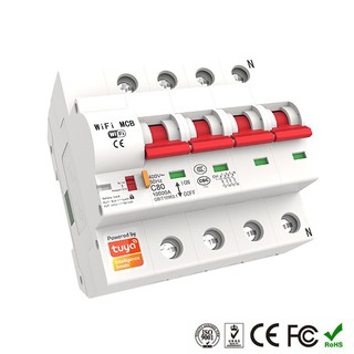 Cầu dao tổng thông minh điều khiển qua Wifi 3 pha 32A/40A/63A