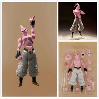 [Hàng có sẵn-Xả hàng tăng doanh số] Mô hình khớp cử động Dragon Ball SHF Majin Buu cao 16cm
