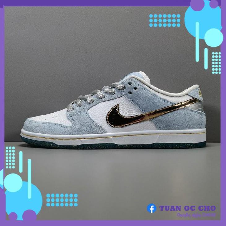 Giày ORDER NIKE SB DUNK LOW PRO Snow White Gold Hook chất lượng tốt nhất