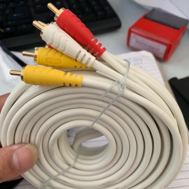 Dây av 6 đầu zin 5 mét