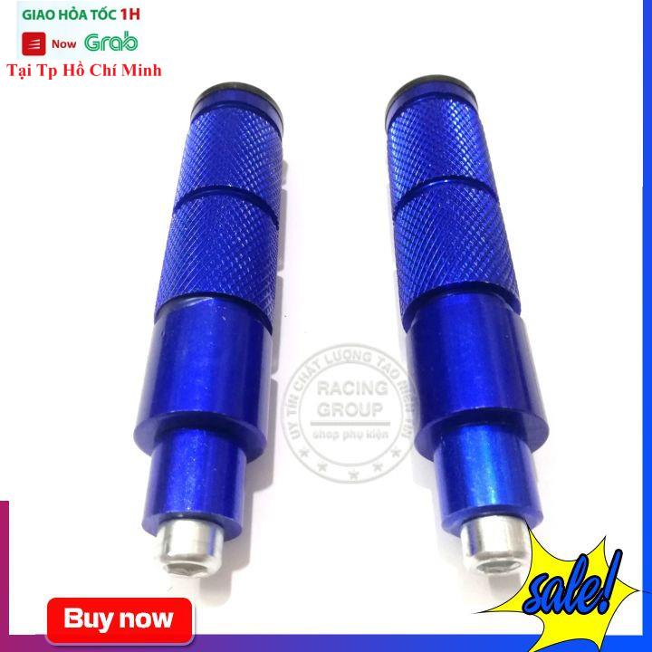 Chống Đổ Sau Xe Máy Nhôm Nguyên Khối (Màu Đen)