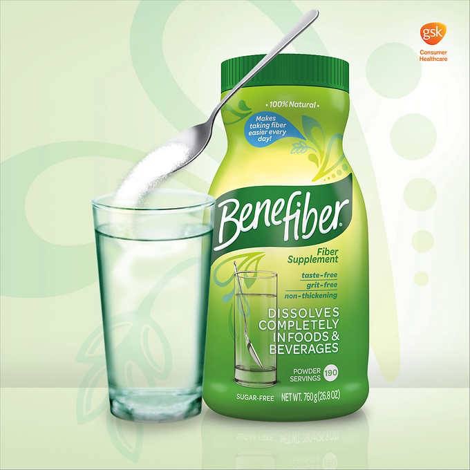 Bột bổ sung chất xơ Benefiber Prebiotic Fiber Supplement 760g