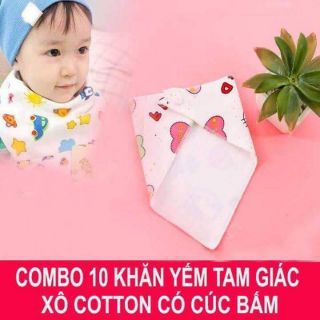 Combo yếm tam giác cho bé