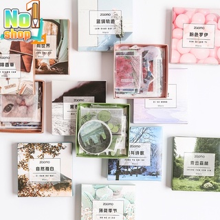 Set 80 Miếng Giấy Dán Trang Trí Sổ Tay DIY Cho Trường Học