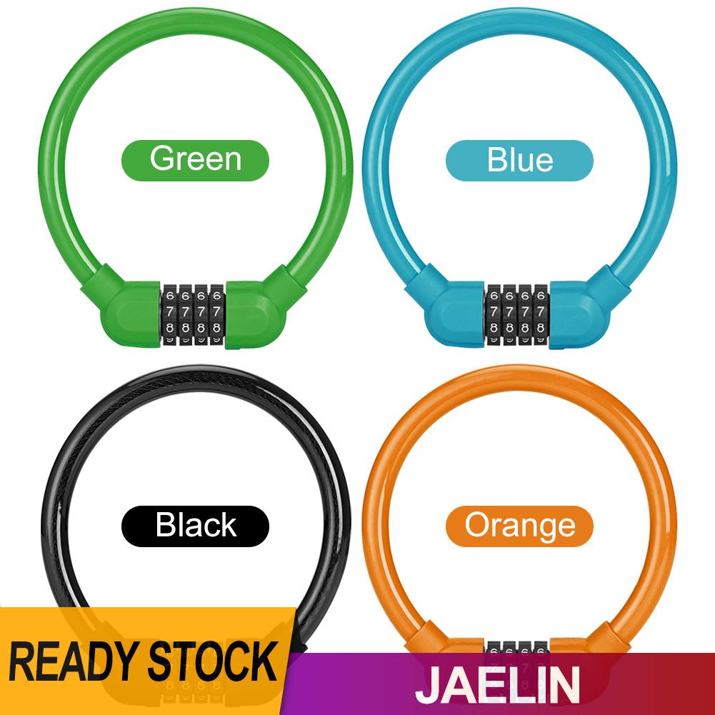 Khóa 4 số chống trộm cho xe đạp leo núi