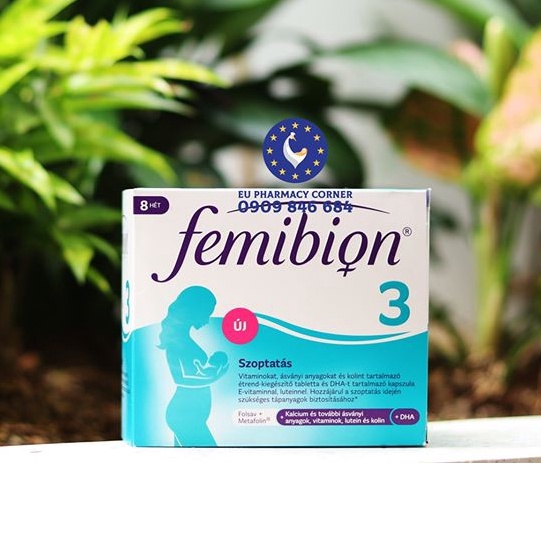 Vỉ Lẻ Femibion 3 Sản xuất tại Đức Dành cho giai đoạn sau sinh