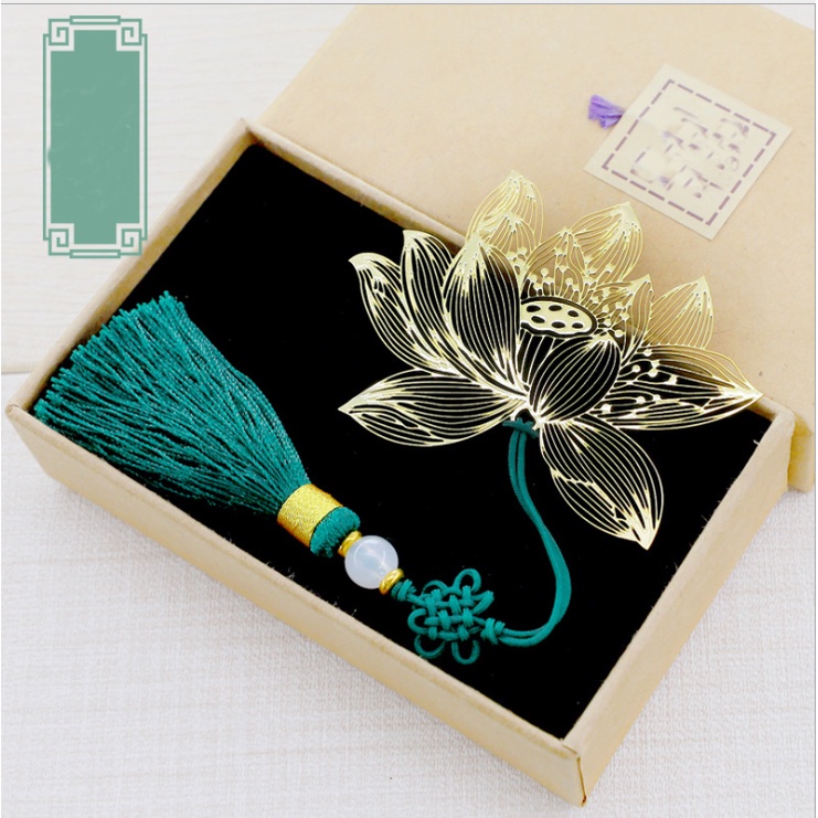 Combo 30 book mark hoa sen